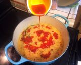 A picture of step 7 of Brazilian Fish Moqueca.