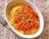 A picture of step 9 of Easy Ketchup Meat Sauce Pasta.