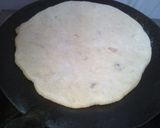 A picture of step 11 of Aalu Paranttha (potato stuff brush fried bread).