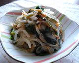 A picture of step 5 of One More Recipe with Onion & Nameko Mushrooms.