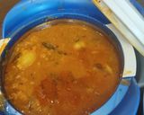 A picture of step 2 of Multi grain roti, vegetables Ragi veg.soup noodle.