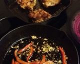 A picture of step 3 of Bianco Meats -" Raging Fettucine, with Cajun Marinated Chicken.