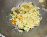 A picture of step 1 of Alu bada.