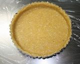 A picture of step 4 of Rich and Crispy No-bake Cheesecake Tart.