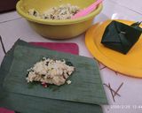 Foto langkah ke 3 dari resep Pepes tahu kemangi.