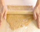 A picture of step 1 of Easy Just Mix Cheesecake.