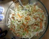A picture of step 1 of Coleslaw.