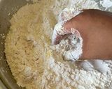 Gambar langkah 2 resipi Daun Mulberi celup tepung bersama chilli oil.