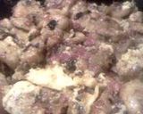 A picture of step 6 of Cheesy Salami bread & corned beef w scrambled eggs!.