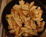 A picture of step 1 of French Toast made without Milk or Eggs.