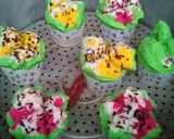 Foto langkah ke 6 dari resep Kue Bolu Semangka.