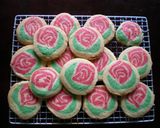 A picture of step 19 of A Bouquet of Rose Flower Cookies for Mother's Day.