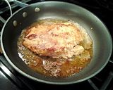 A picture of step 3 of Chicken Fricasse.