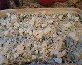A picture of step 6 of Spinach artichoke lasagna with chicken.