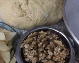 Foto del paso 5 de la receta: ROSCA rellena de RICOTA, MANZANAS, NUECES, PASAS Y AZÚCAR NEGRA💃🏿🍩🧉🍩🧉🤩😋