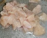 A picture of step 1 of Chicken Tikka Pizza.