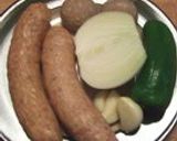 A picture of step 1 of Sausage Gravy.