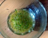A picture of step 3 of sig's Pasta with Borlotti Beans, Prawns and Rosemary Oil.
