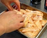 A picture of step 4 of Juicy Chicken Wing Gyoza.