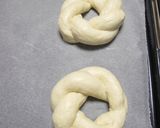 A picture of step 11 of Fluffy Powdered Snow Christmas Bread Wreath.