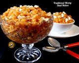 A picture of step 5 of Traditional Moong Daal Halwa.
