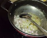 A picture of step 4 of Baigan Bharta.