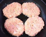 A picture of step 3 of Hamburger Steaks With Ankake Mushroom Sauce.