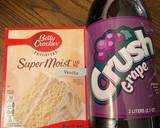 Purple cow cake recipe step 1 photo