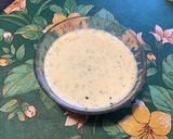 Une image de l'étape 6 de Sauce au yaourt, citrons, coriandre et moutarde au pain d'épices.