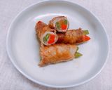 豬肉蔬菜捲(豚の肉巻き)的食譜步驟4照片