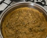 Csiperkegomba vadasan kockatésztával recept fázis 4 fotója