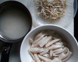 Hình bước làm 2 của món Nộm bánh đúc - món ăn chay ai ăn cũng được