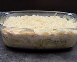 Sonkás-tejszínes rakott tészta recept fázis 19 fotója