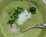 A picture of step 5 of Palak coriander Dhokla.