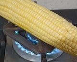 A picture of step 1 of Schezwan Bhutta.