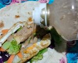 Foto langkah ke 4 dari resep 268. Salad Wrap Dada Ayam.