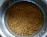 A picture of step 1 of Godamb (Broken Wheat) Payasam.