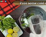 A picture of step 2 of Lemon mint drink.