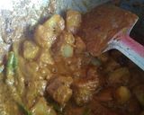 A picture of step 2 of Fish eggs curry.