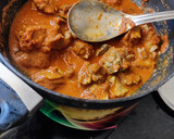 A picture of step 5 of Mutton sukha and mutton curry.