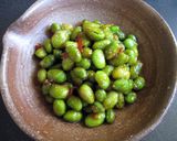 A picture of step 5 of Scrumptious Fried Edamame (Soy Beans).