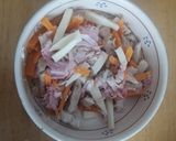 Foto del passaggio 3 della ricetta Insalata di pollo "La morra" (antipasto)
