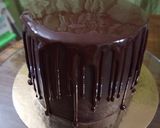 Foto del paso 3 de la receta: Torta de trufa, ganache de chocolate blanco y brillo espejo