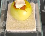 Une image de l'étape 4 de Pomme au four au caramel beurre salé.