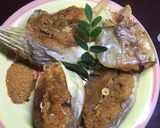 A picture of step 1 of Fried fish & pepper🐟🌶.