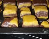 A picture of step 4 of Custard chocolate cookies.