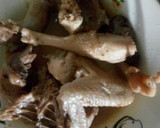 A picture of step 1 of Cabbage Chicken.