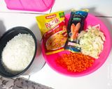 Foto langkah ke 1 dari resep Nasi goreng simpel.