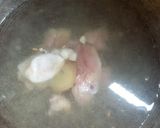 Foto langkah ke 2 dari resep Sup Tahu Telur.
