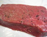 A picture of step 1 of Roast Beef.